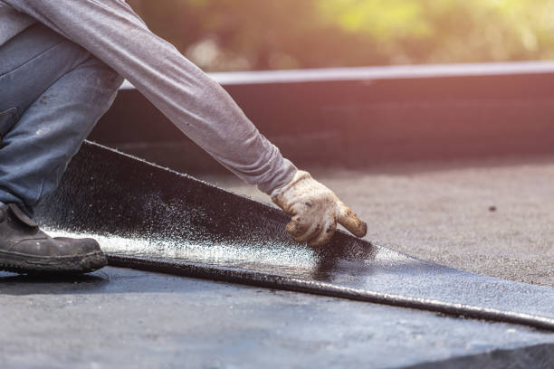 Professional Waterproofing technician working in Stanton, KY